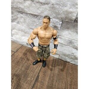 Mattel WWE 2011 John Cena Wrestling  Action Figure w/ Camo Shorts